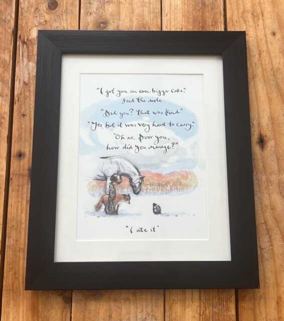 Framed Print From Always Remember - The Boy Mole Fox, Horse & The Storm By Charlie Mackesy