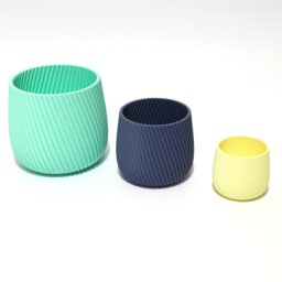 Sleek Modern Flower Pot - Available in Multiple Colours & Sizes - Indoor Planter