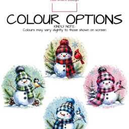 Personalised Snowman Baby's 1st Christmas Acrylic Bauble Tree Ornament - thumbnail 3