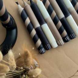 "Dip Dye Candles/Taper ""Vaer" - thumbnail 2