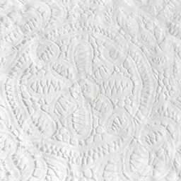 Cushion Cover Hand Embroidered Renaissance Lace Square White Manon 40cm - thumbnail 3
