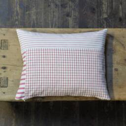 Cushion Made Of Vintage Fabrics 50/40 cm - thumbnail 1