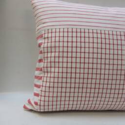 Cushion Made Of Vintage Fabrics 50/40 cm - thumbnail 3