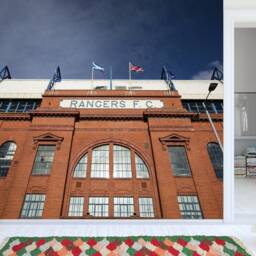 Rangers Football Club Main Stand Flags Stadium Full Wall Mural Art - thumbnail 2