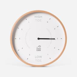 White Wood Tide Clock Custom - thumbnail 2