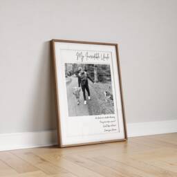 Personalised Uncle Photo Gift Print Sentimental Wall Art - thumbnail 3