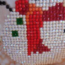 Little Dots Snowman Pillow - thumbnail 3