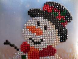 Little Dots Snowman Pillow - thumbnail 1