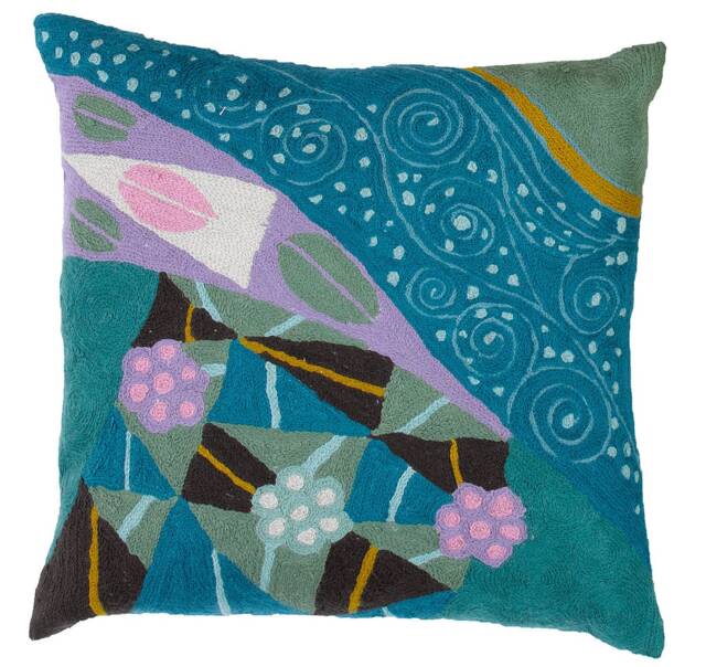 Zaida Klimt Peacock Cushion Pillow 18 - image 1