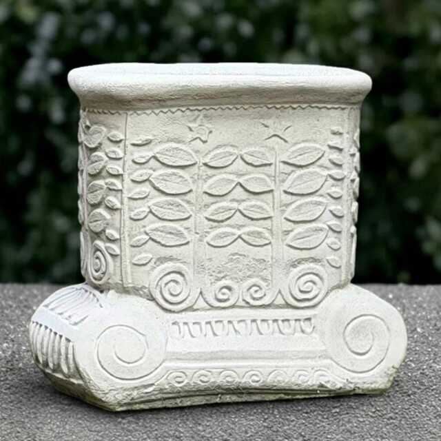 Massive Plinth Sculpture Concrete Column Figurine Cement Stand Decoration Handmade Art Front Door Ornament Column Lover Gift - image 1