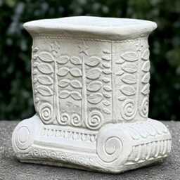 Massive Plinth Sculpture Concrete Column Figurine Cement Stand Decoration Handmade Art Front Door Ornament Column Lover Gift - thumbnail 2