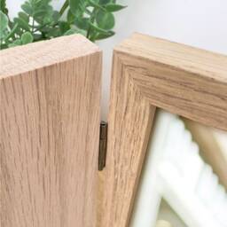 Personalised Wooden Memorial Photo Frame Book - Remembrance Gift - 5x7 - thumbnail 3