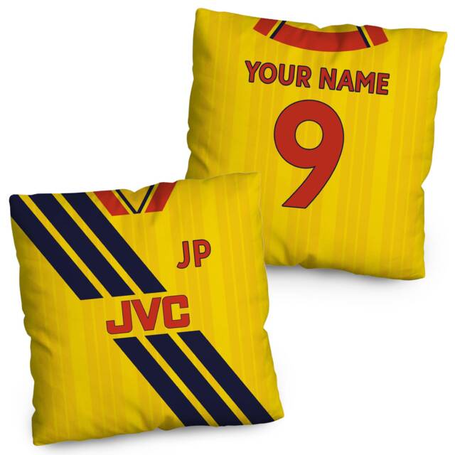 The Gooners - 1993 Away Retro Football Cushion 45cm - image 1
