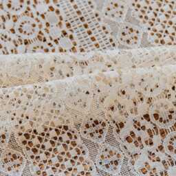 Vintage Style Crochet Curtain Elegant Geometric Tassel Drape - 1 Panel - thumbnail 2