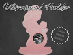 Love At First Sight Sonogram Frame - Baby's Ultrasound Photo, Perfect Reveal & Gender Gift Keepsake For Expecting Parents