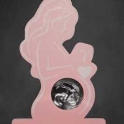 Love At First Sight Sonogram Frame - Baby's Ultrasound Photo, Perfect Reveal & Gender Gift Keepsake For Expecting Parents - thumbnail 2