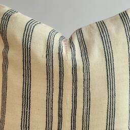 Hand Woven Natural Fiber Pillow Cover - thumbnail 2