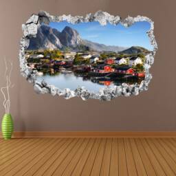 Lofoten Norway Wall Decal Sticker Mural Poster Print Art Home Bedroom Office Decor Kr45 - thumbnail 2