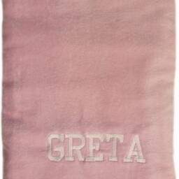 Custom Embroidered Terry Velour Bath Sheet Towel - Great Size For Child Many Color Choices - thumbnail 4