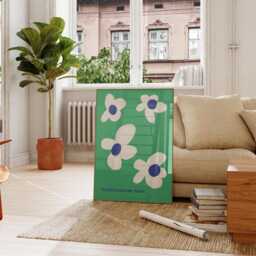 Aesthetic Flower Print For Bedroom - Wall Art Poster Print Cool Gift Women Men - thumbnail 2