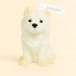 Handmade Chow Dog Candle - Natural Soy Wax - thumbnail 2