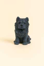 Handmade Chow Dog Candle - Natural Soy Wax