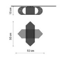 No.39 Ovals Ceiling Light - Lasercut Wood Minimal Design Dutch Made in Holland - thumbnail 4
