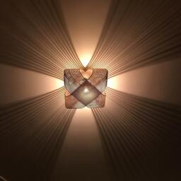 No.39 Ovals Ceiling Light - Lasercut Wood Minimal Design Dutch Made in Holland - thumbnail 3