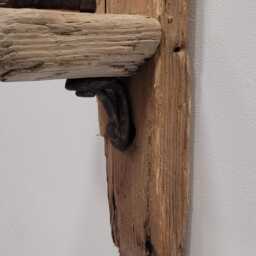 Dorset Driftwood Aubergine Purple & White Cream Glazed Ceramic Heart Night Light Candle Holder Sconce - thumbnail 4