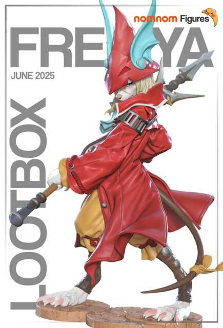 Freya - Ff9 3D Printed Figure 110 Scale - image 1