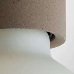 Colored Concrete Minimalist Pendant Light Ila Maxi - thumbnail 2
