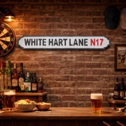 Handmade Wooden Sporting Street Signs - Various. Man Cave, Garage, Entertaining Football Sport - thumbnail 1