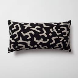 African Mudcloth Pillow Cover Burnt Orange Jacquard Woven Sofa Pillowcase - 20x20 In - thumbnail 4