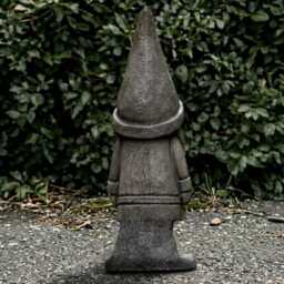 stone Pixie Sculpture Troll Decoration Handmade Gnome Figurine Cement Nordic Ornament Front Door Gnome Lover Gift - thumbnail 4