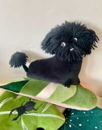 Custom Pet Dog Commission Have Your Beloved Dog Customised Into A Shaped Cushion /Pillow From Photo in My Unique Style - thumbnail 1
