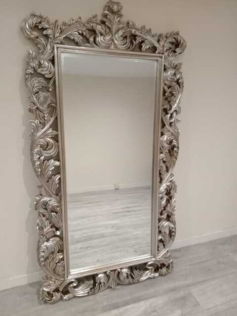 Huge Free Standing Champagne Gabriella 107cm X 197cm Leaner Ornate Antique Mirror - image 1