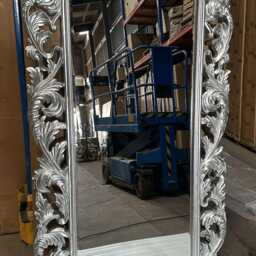 Huge Free Standing Champagne Gabriella 107cm X 197cm Leaner Ornate Antique Mirror - thumbnail 2