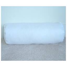 "White Linen Bolster Pillow Cylinder Cover Only All Sizes Round Ended End Cushion Sham Case 4"" 6"" 8"" 9"" 10"" 12" - thumbnail 2