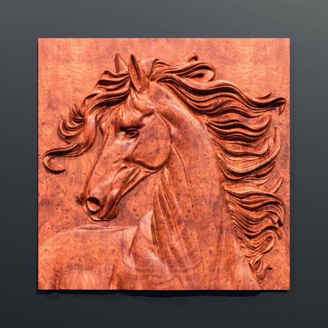 "Bas-Relief ""Horse3"