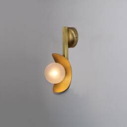 Blackened Brass Wall Lighting - Lamp Vanity Light Fixture, Sconce, Lamp, , Small - thumbnail 3