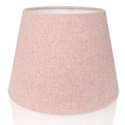 Shetland Oslo Blush Pink Brushed Linen Style Empire Lampshades/Pendant Shade Table, Colourful Home Decor, Handmade in UK - thumbnail 1