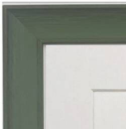 Tuscany Green With White Mount Wood Picture Photo Frame, Gallery, Custom Sizes Available - thumbnail 2