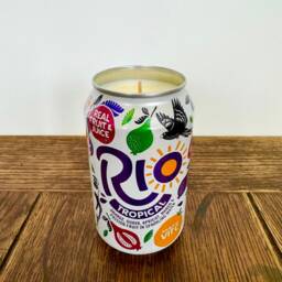 Rio Tropical Can Candle - Smells Like The Drink Mango & Passionfruit Scented Soy Wax - thumbnail 2