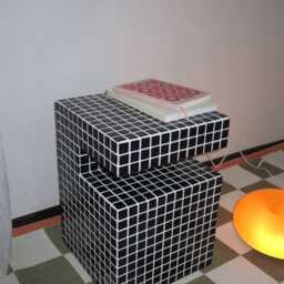 Side Table. Tiled Coffee Home Decor. Handmade. Eco-Friendly Materials - thumbnail 2