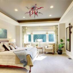 Modern Murano Glass Ceiling Light, Chandelier For Small Room, Light Ceiling, Art, Italian Lighting - thumbnail 4