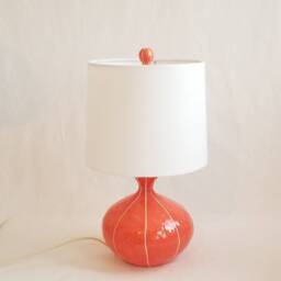 Ceramic Table Lamp. Bedroom Decor, Accent Lighting - thumbnail 3