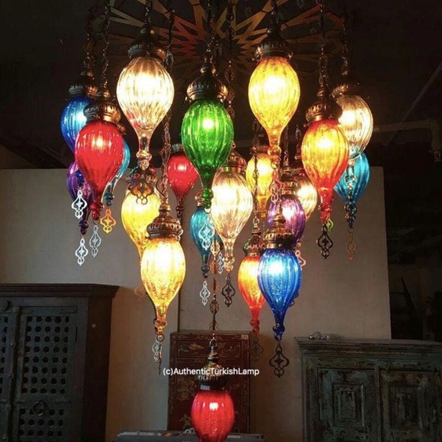 Chandelier Lamp, Light, Moroccan Light, Moroccan Lighting, Turkish Light, Moroccan Lamp, Moroccan Pendant, Moroccan Lantern - image 1