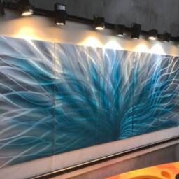 Metal Sculpture Wall Art. Painting Wall. Art.metal Art On Aluminum - thumbnail 2