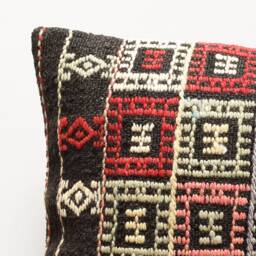 Kilim Pillow Cover 16x26 Moroccan Cushion 40x65 Tapestry Cuscini Marocchini Coussin Boh??me - thumbnail 2
