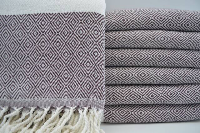 "Turkish Towel, Peshtemal, Cotton Towel, Pool Towel, 38""x70" - image 1